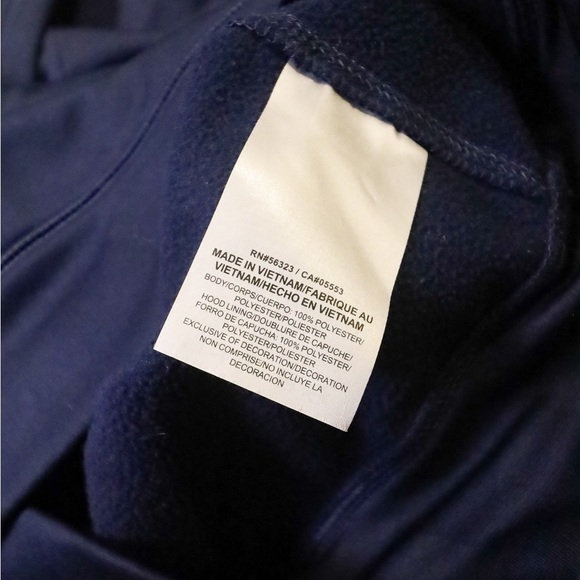 NIKE Dallas Cowboys Navy NFL apparel  hoodie size Medium - Picture 4 of 5